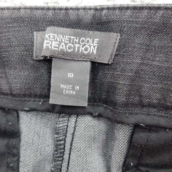 Kenneth Cole Reaction Women's Black Slate Dress Pants Size 10 30" Inseam - Picture 8 of 10
